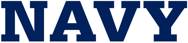 Navy Midshipmen 1942-Pres Wordmark Logo iron on transfers for fabric